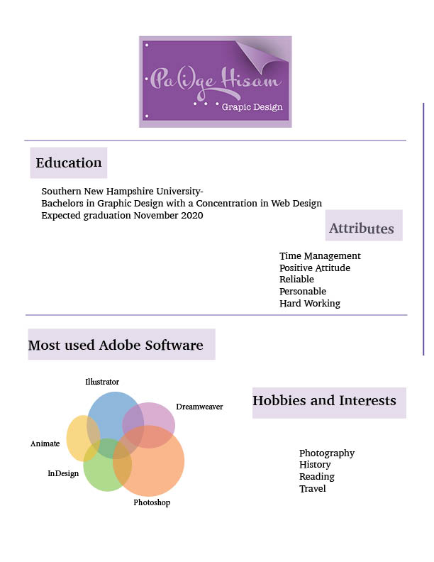 digital resume